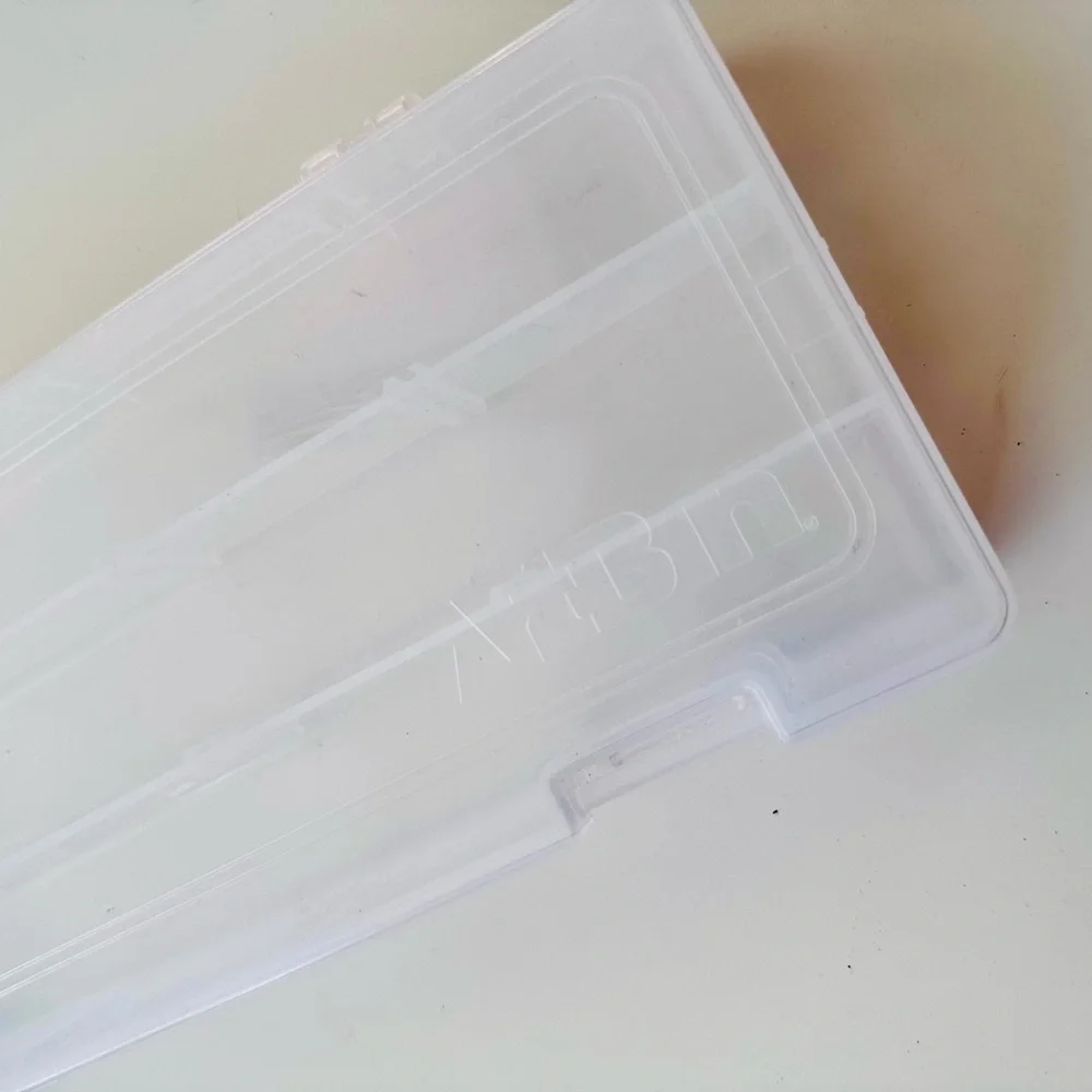 ARTBIN Arts & Crafts Bin Clear Plastic Storage Organizer w Secure Latch 12.5”